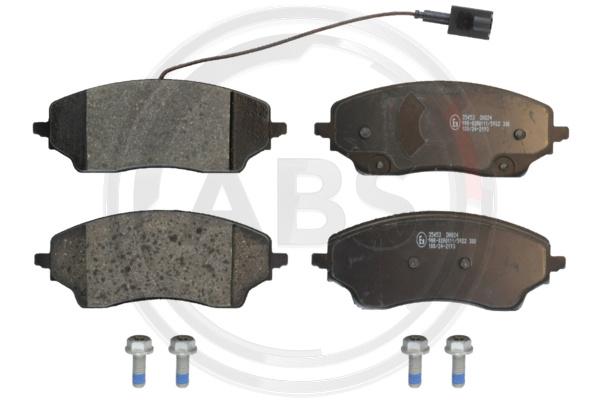 A.B.S. 35453 Bremsbelagsatz, Scheibenbremse