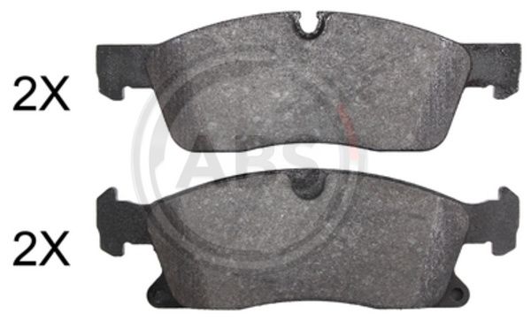 A.B.S. 37938 Bremsbelagsatz, Scheibenbremse