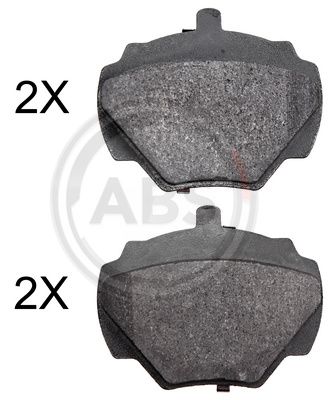 A.B.S. 37992 Bremsbelagsatz, Scheibenbremse