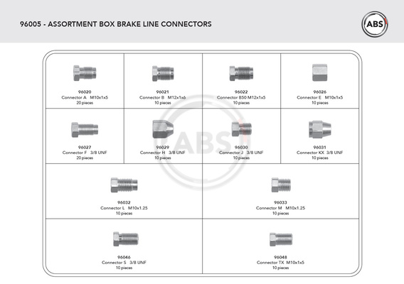 A.B.S. 96005 Sortiment...