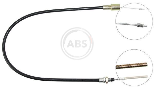 A.B.S. K41590 Seilzug, Auflaufbremse