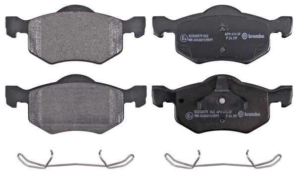 A.B.S. P 24 219 BREMBO Bremsbelagsatz, Scheibenbremse