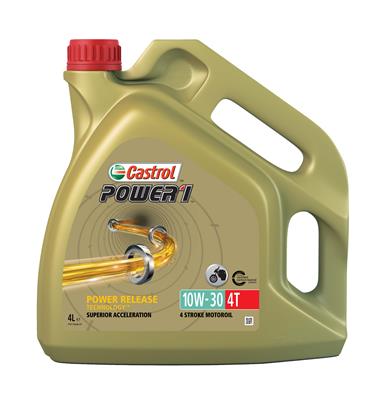 CASTROL 15042F Castrol POWER1 4T 10W-30 Engine Oil
