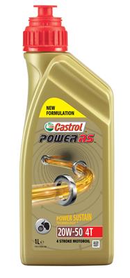 CASTROL 154F8D Castrol POWER RS 4T 20W-50 Engine Oil