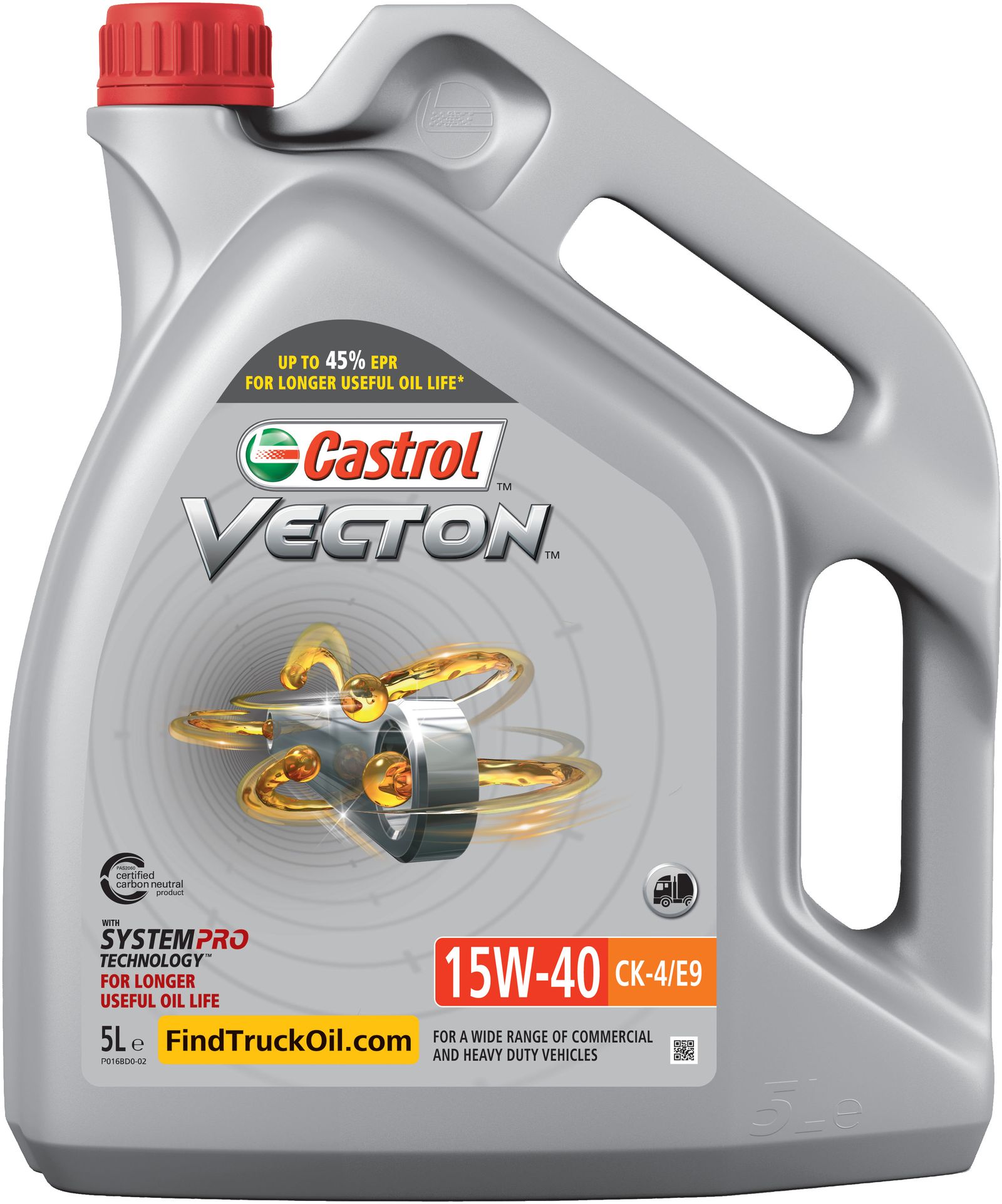 CASTROL 469315 Castrol Vecton 15W-40 CK-4/E9 Λάδι κινητήρα for CHEVROLET FORD USA GAZ HYUNDAI ISUZU IVECO KIA MERCEDES-BENZ MITS
