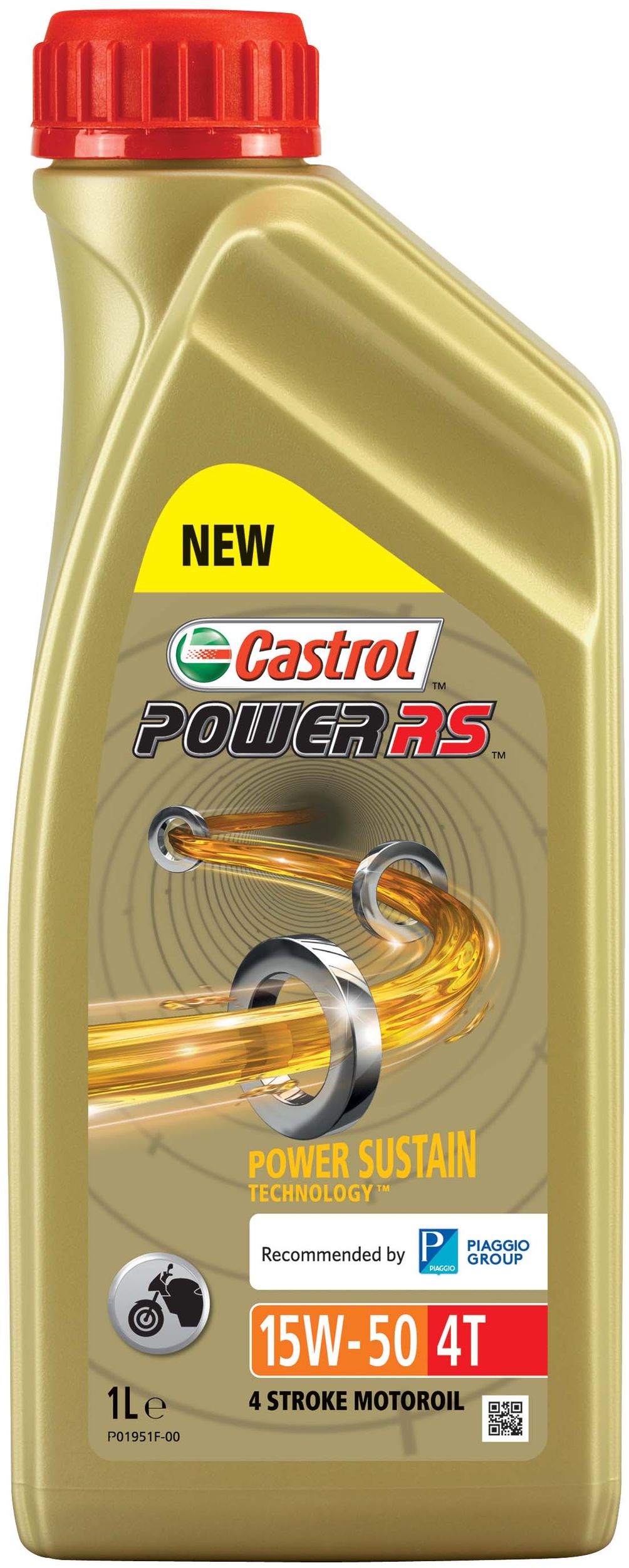 CASTROL 15CC9D Castrol POWER RS 4T 15W-50 Λάδι κινητήρα