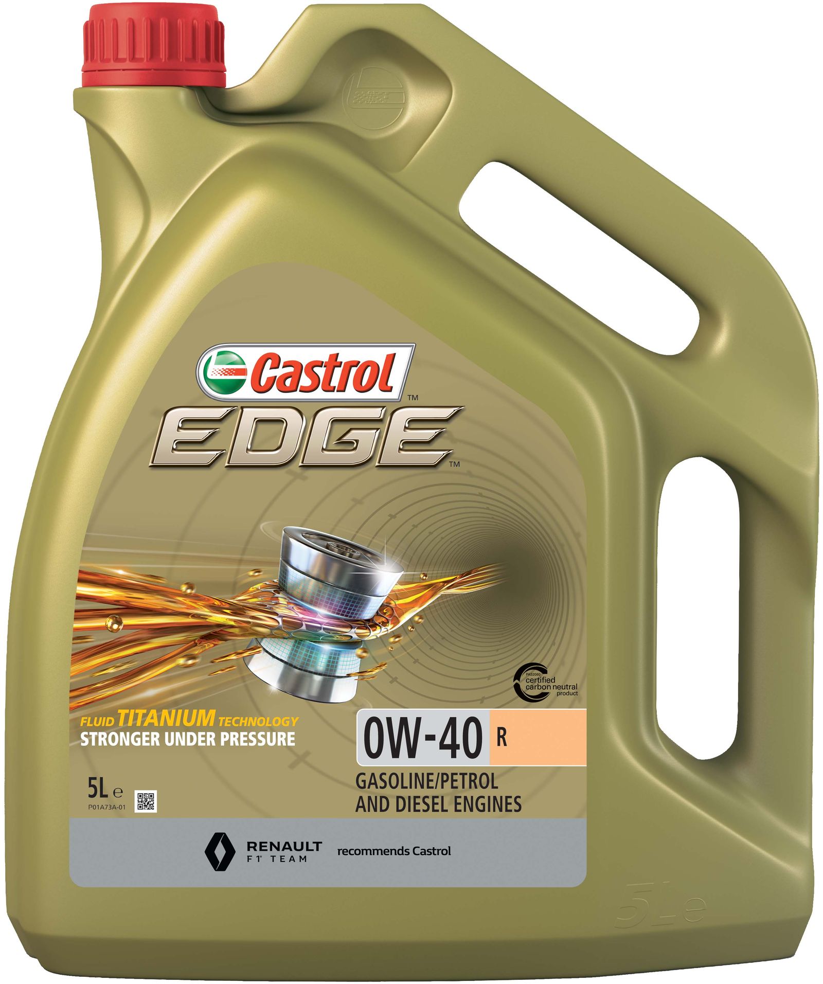 CASTROL 15D33C Castrol EDGE 0W-40 R Engine Oil