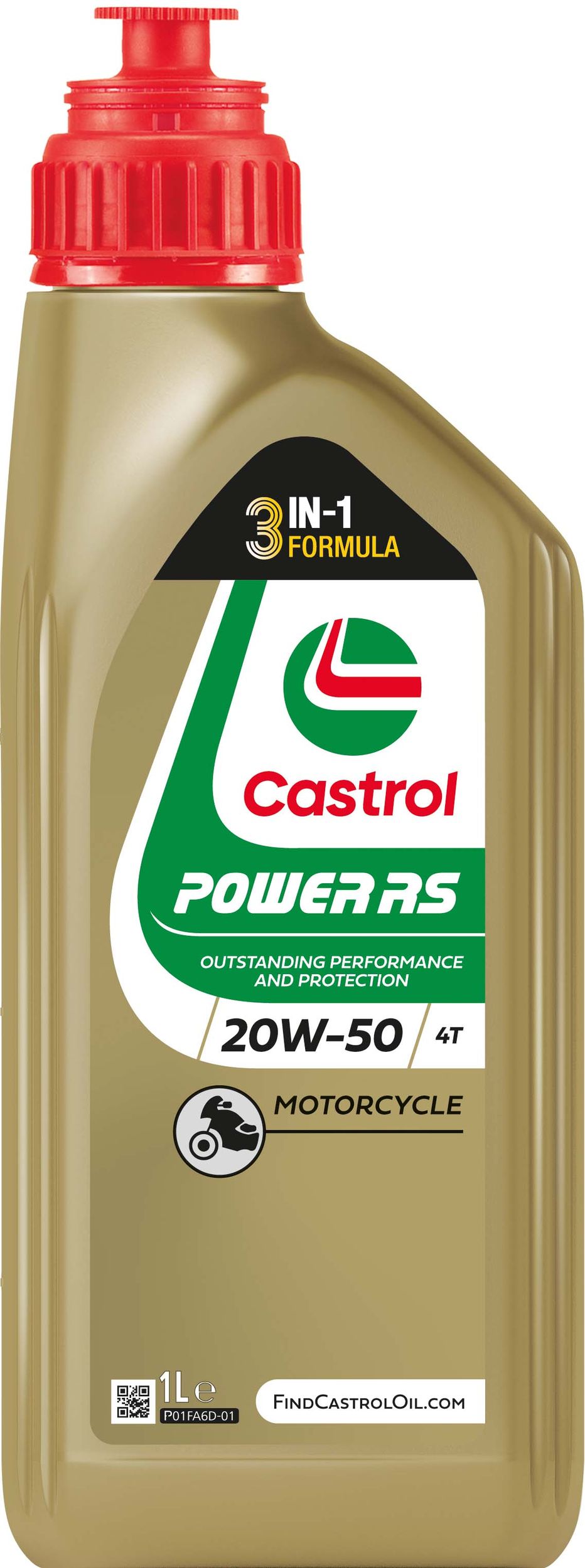 CASTROL 15F527 Castrol POWER RS 4T 20W-50 Λάδι κινητήρα