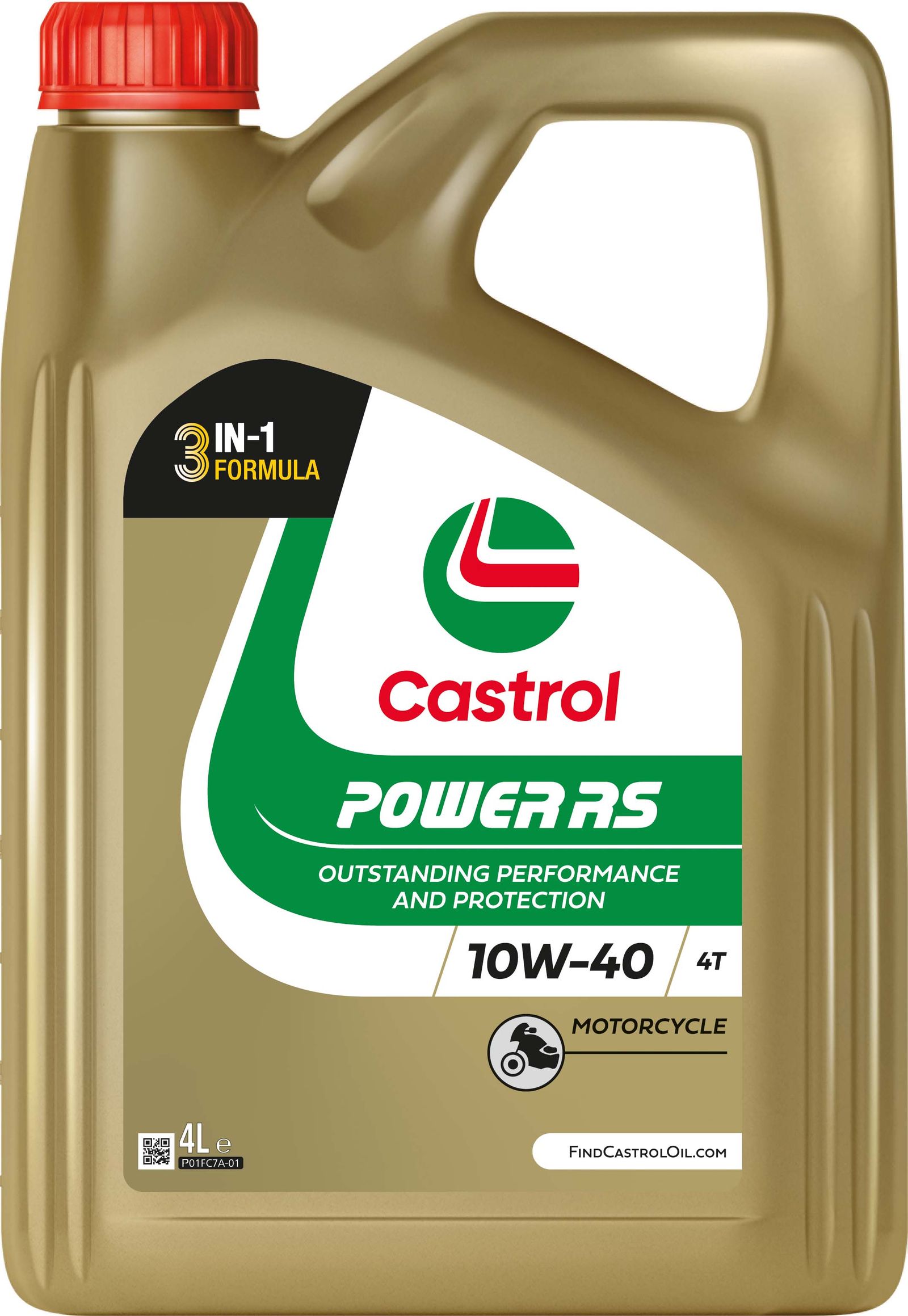 CASTROL 15F534 Castrol POWER RS 4T 10W-40 Λάδι κινητήρα