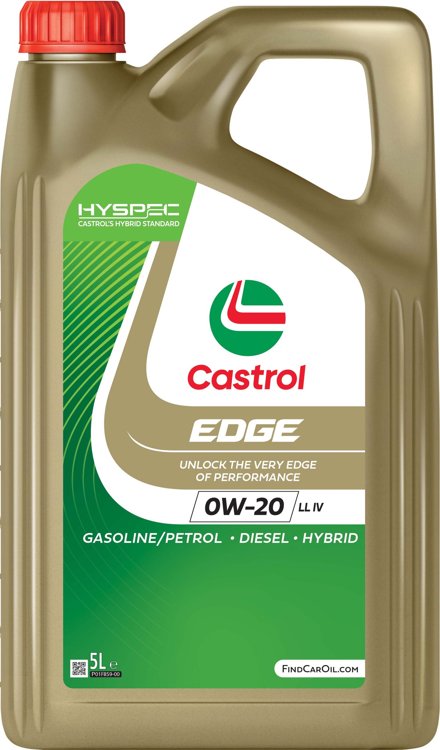 CASTROL 15F615 Castrol EDGE 0W-20 LL IV Engine Oil