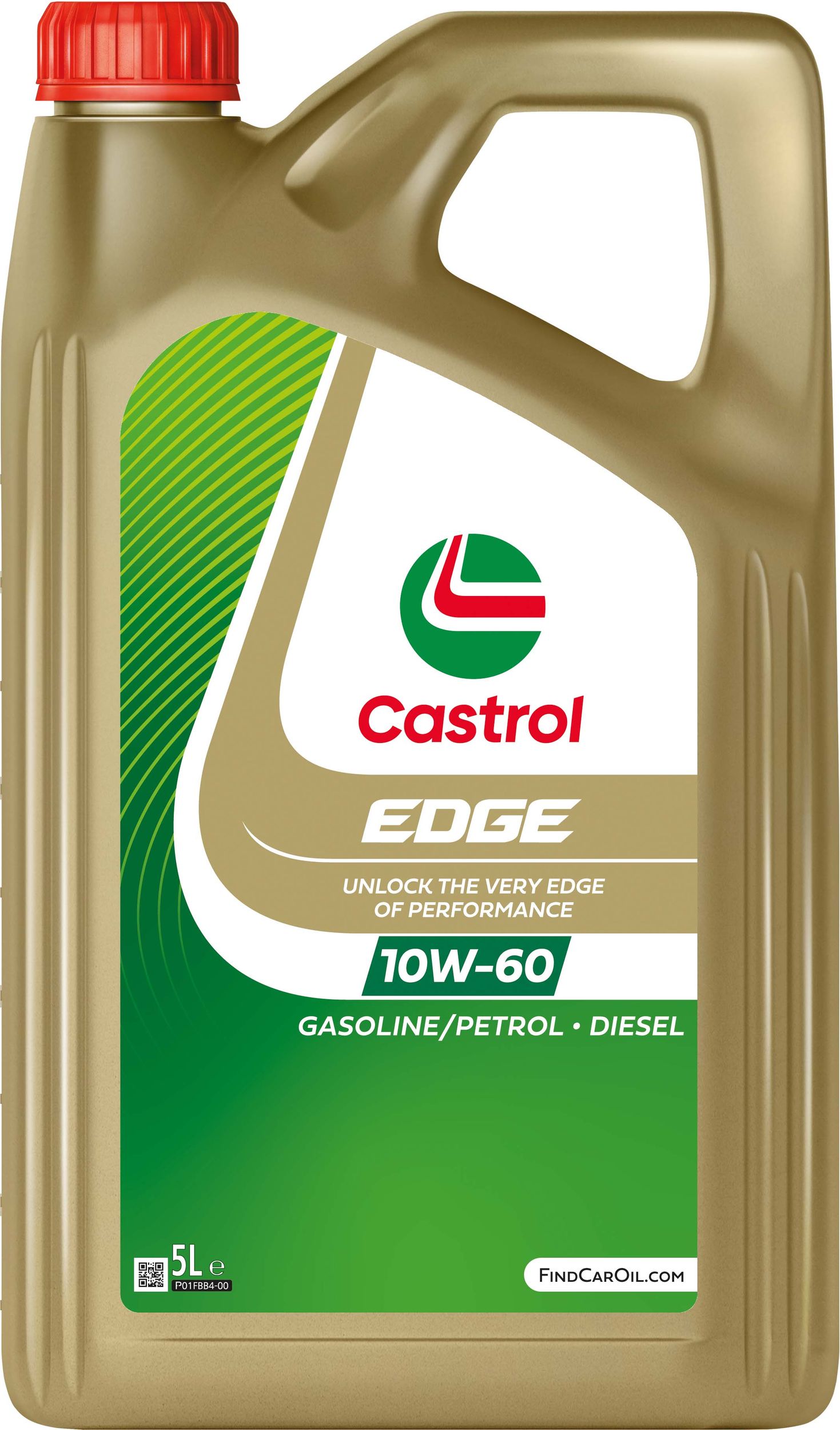 CASTROL 15F636 Castrol EDGE 10W-60 Engine Oil