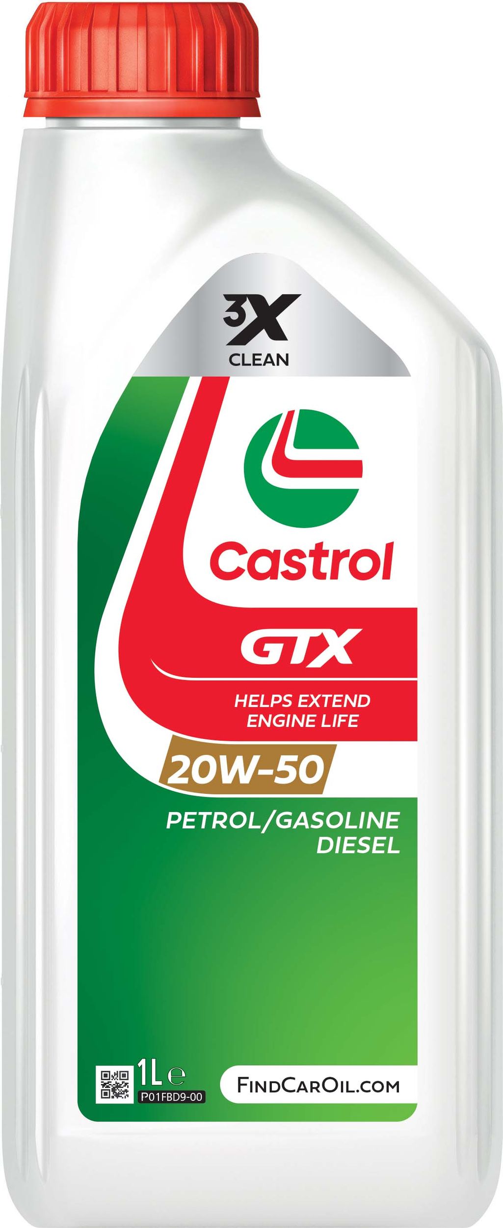 CASTROL 452860 Castrol GTX 20W-50 Λάδι κινητήρα for ACURA ARO ASTON MARTIN BMW CHEVROLET DAEWOO DAIHATSU FSO GEO HONDA HYUNDAI I