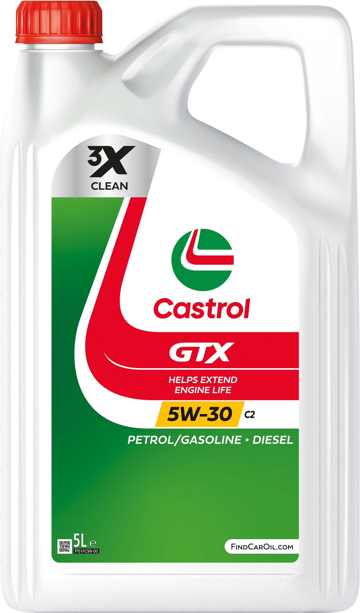 CASTROL 15F67F Castrol GTX 5W-30 C2 Λάδι κινητήρα