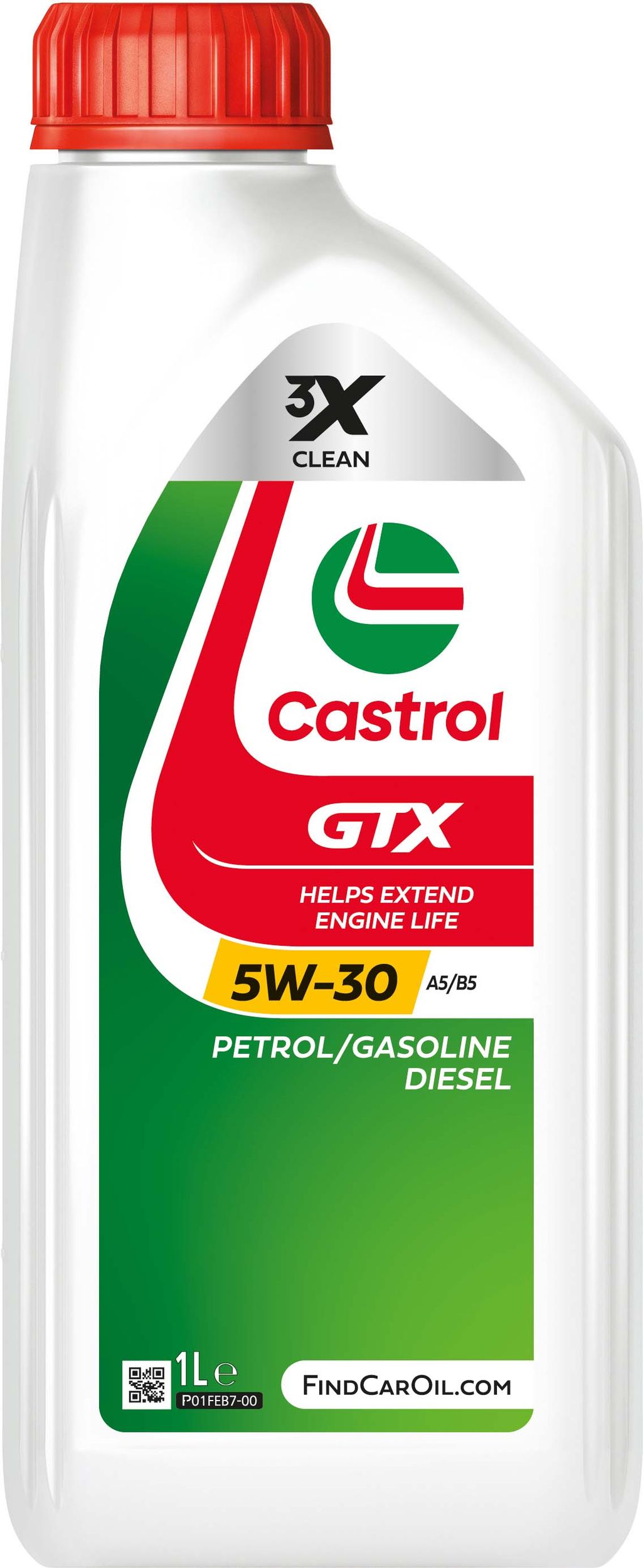 CASTROL 15F6F1 Castrol GTX 5W-30 A5/B5 Λάδι κινητήρα
