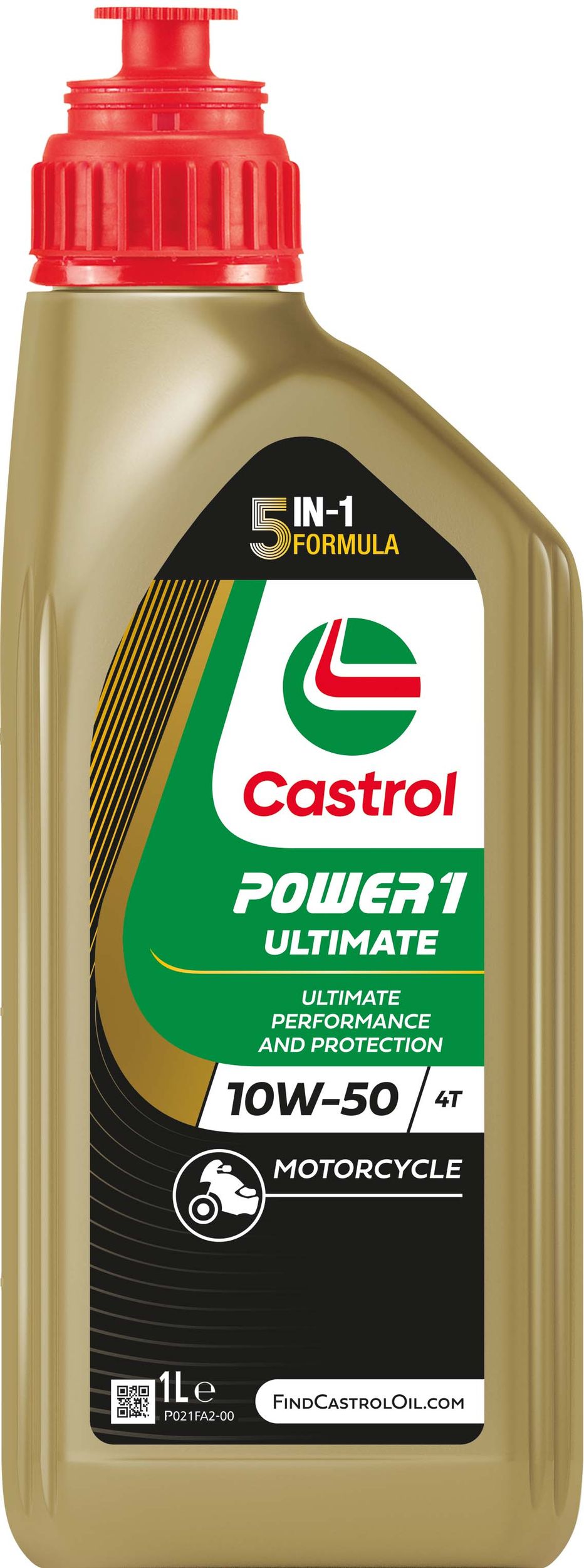 CASTROL 470193 Castrol POWER1 ULTIMATE 4T 10W-50 Λάδι κινητήρα for APRILIA ASIAWING BENELLI BETA BMW CAGIVA CF MOTO DUCATI FANTI