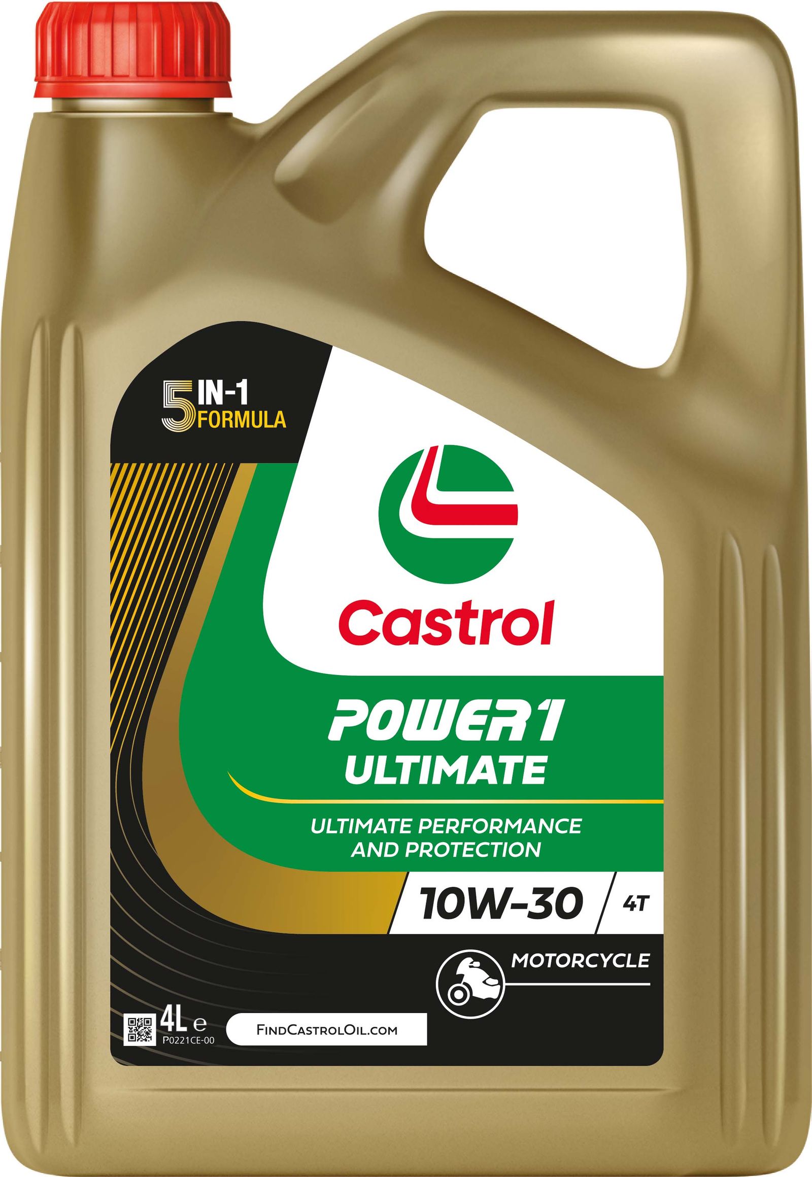 CASTROL 15FFEA Castrol POWER1 ULTIMATE 4T 10W-30 Engine Oil