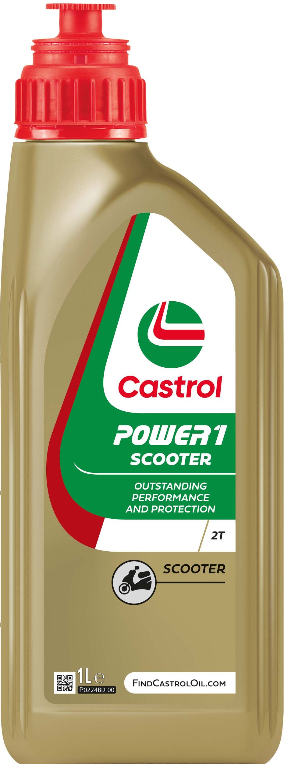 CASTROL 470793 Castrol Power 1 Scooter 2T Λάδι κινητήρα for ADLY APRILIA BAOTIAN BENELLI DAELIM DERBI ETON GILERA HONDA HYOSUNG 