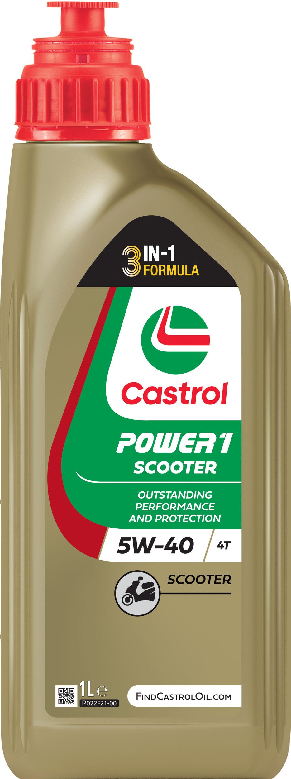 CASTROL 1605C4 Castrol POWER1 Scooter 4T 5W-40 Λάδι κινητήρα