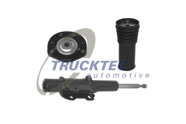 TRUCKTEC AUTOMOTIVE 02.30.110 Σετ τοποθέτησης, αμορτισέρ μπροστινός άξονας for MERCEDES-BENZ VW