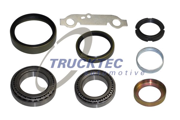 TRUCKTEC AUTOMOTIVE 02.32.196 Σετ ρουλεμάν τροχών Πίσω άξονας και από τις δύο πλευρές for MERCEDES-BENZ