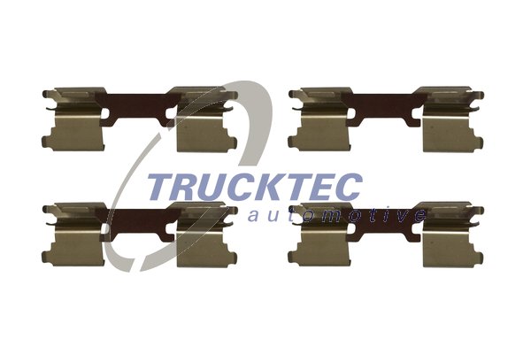 TRUCKTEC AUTOMOTIVE 02.35.292 Súprava príslušenstva, obloženie kotúčovej brzdy