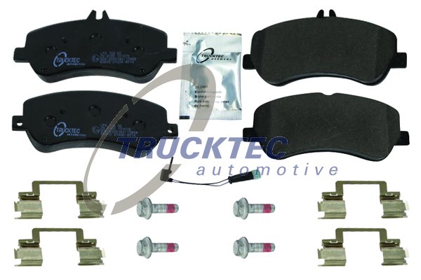 TRUCKTEC AUTOMOTIVE 02.35.498 Brake Pad Set, disc brake