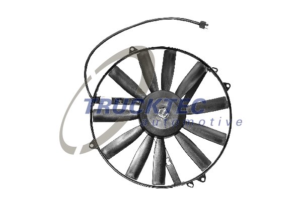 TRUCKTEC AUTOMOTIVE 02.40.180 Βεντιλατέρ, συμπυκνωτής κλιματ. for MERCEDES-BENZ