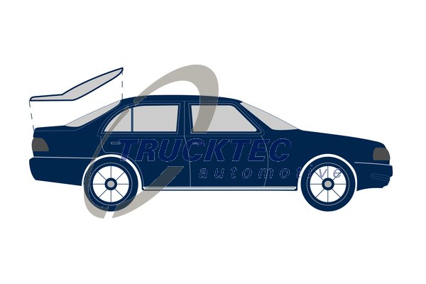 TRUCKTEC AUTOMOTIVE 02.53.016 Tesnenie veka batożinového/nákladného priestoru