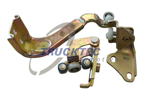 TRUCKTEC AUTOMOTIVE 02.53.222 Roller Guide, sliding door Left for MERCEDES-BENZ VW