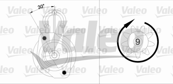 VALEO 433294 Motorino d'avviamento