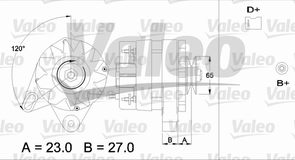 VALEO 433387 Alternatore-Alternatore-Ricambi Euro