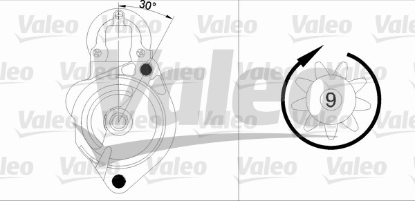 VALEO 436030 Motorino d'avviamento