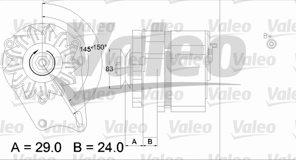 VALEO 436108 Alternatore