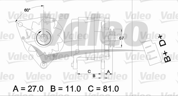 VALEO 436144 Alternatore-Alternatore-Ricambi Euro