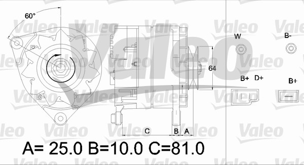 VALEO 436181 Alternatore-Alternatore-Ricambi Euro