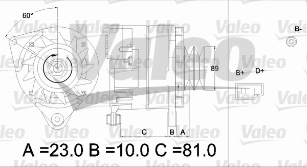 VALEO 436273 Alternatore-Alternatore-Ricambi Euro