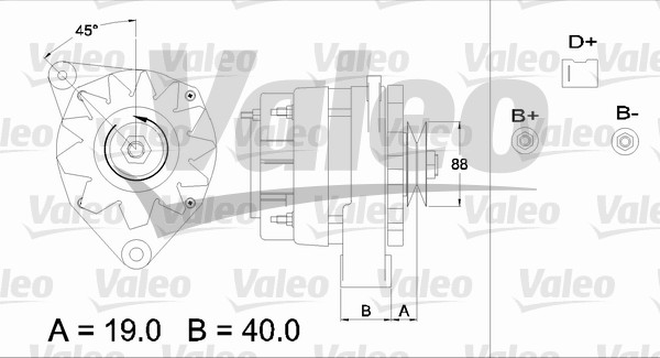 VALEO 436373 Alternatore-Alternatore-Ricambi Euro