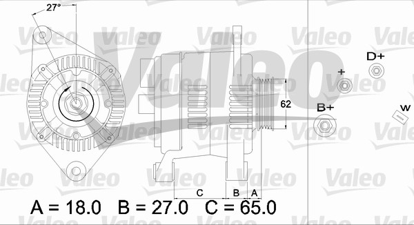 VALEO 436468 Alternatore-Alternatore-Ricambi Euro