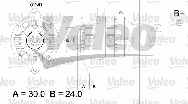 VALEO 436497 Alternatore