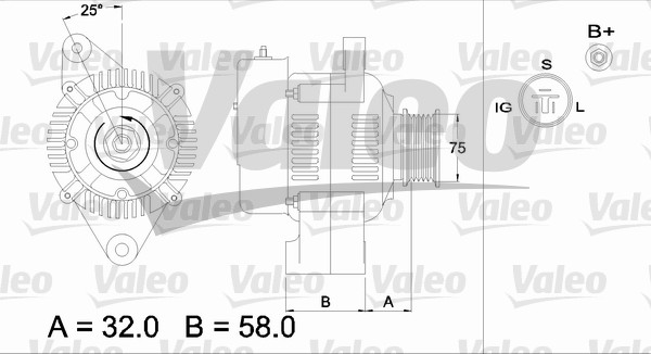 VALEO 436517 Alternatore