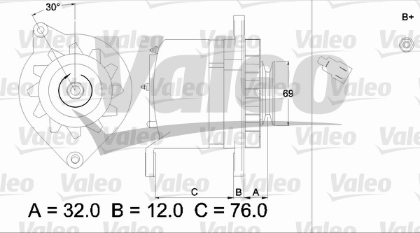 VALEO 436526 Alternatore