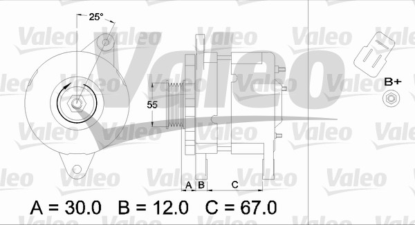 VALEO 436540 Alternatore-Alternatore-Ricambi Euro