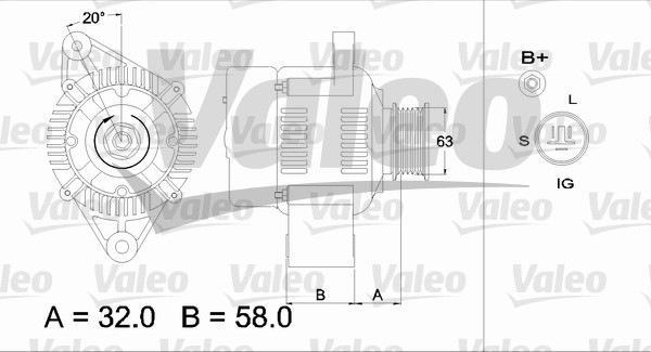 VALEO 436541 Alternatore-Alternatore-Ricambi Euro