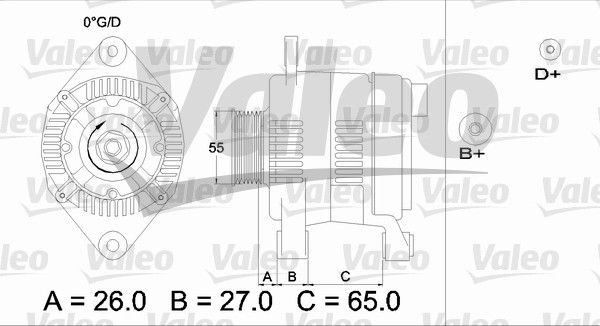 VALEO 436635 Alternatore-Alternatore-Ricambi Euro