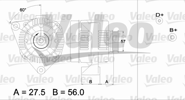 VALEO 436678 Alternatore-Alternatore-Ricambi Euro