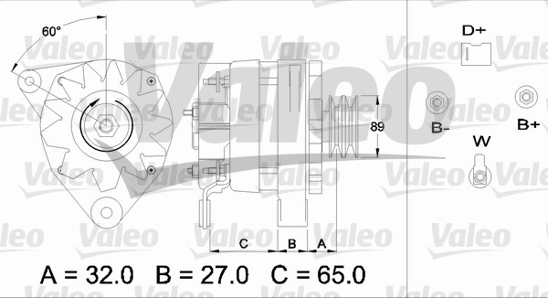 VALEO 436715 Alternatore-Alternatore-Ricambi Euro