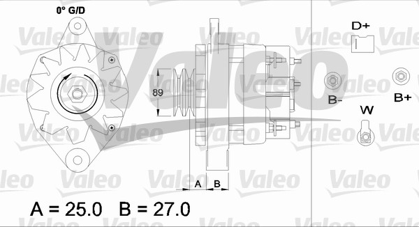 VALEO 436716 Alternatore