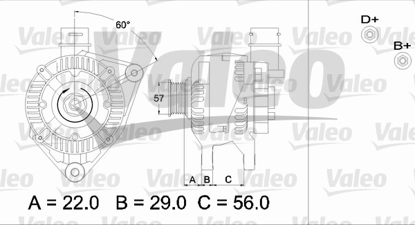 VALEO 436751 Alternatore-Alternatore-Ricambi Euro