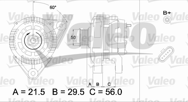 VALEO 436753 Alternatore-Alternatore-Ricambi Euro