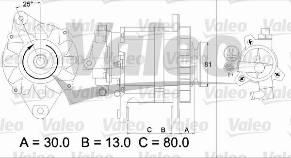 VALEO 437135 Alternatore-Alternatore-Ricambi Euro